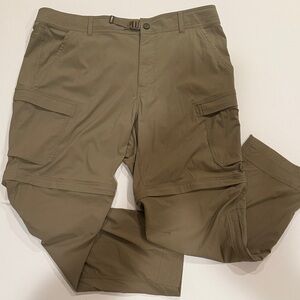 REI Men's Convertible Sahara Cargo Pants in Size 40W 30L